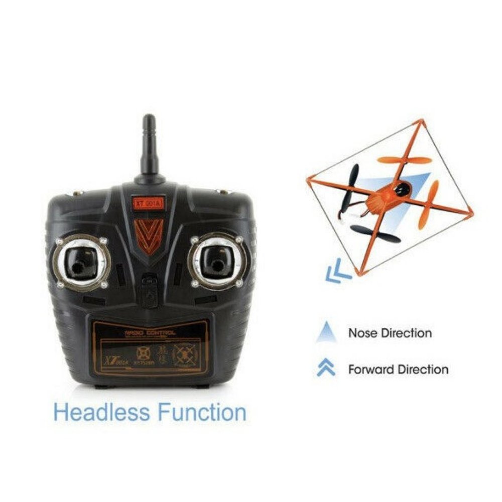 XT FLYER 2.4GHz 4CH Mini RC Quadcopter - Picture 3 of 7